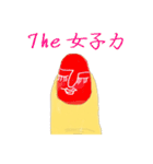 爪人間の気持ち（個別スタンプ：19）