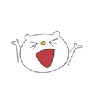 もちしろくま（個別スタンプ：8）