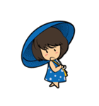 A Day in the Girl's Life！（個別スタンプ：1）