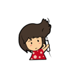 A Day in the Girl's Life！（個別スタンプ：2）