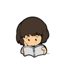 A Day in the Girl's Life！（個別スタンプ：4）