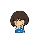 A Day in the Girl's Life！（個別スタンプ：6）