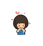 A Day in the Girl's Life！（個別スタンプ：10）