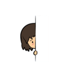 A Day in the Girl's Life！（個別スタンプ：17）