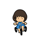 A Day in the Girl's Life！（個別スタンプ：21）