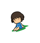 A Day in the Girl's Life！（個別スタンプ：26）
