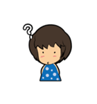 A Day in the Girl's Life！（個別スタンプ：27）