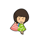 A Day in the Girl's Life！（個別スタンプ：33）