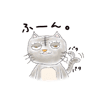 半分家猫さん。（個別スタンプ：19）