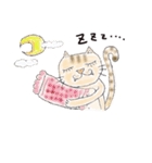 半分家猫さん。（個別スタンプ：28）
