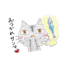 半分家猫さん。（個別スタンプ：33）