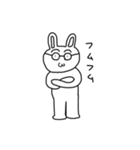 うさぎと愉快な仲間達。（個別スタンプ：22）