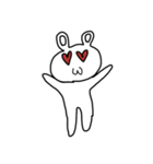 うさぎと愉快な仲間達。（個別スタンプ：26）