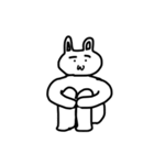 うさぎと愉快な仲間達。（個別スタンプ：27）