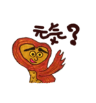 Poe of an owl（個別スタンプ：3）