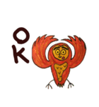 Poe of an owl（個別スタンプ：4）