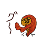 Poe of an owl（個別スタンプ：14）