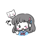 白玉みたいな猫（個別スタンプ：19）