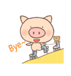 Dumpling Pig (daily words)（個別スタンプ：3）