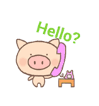 Dumpling Pig (daily words)（個別スタンプ：6）