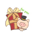 Dumpling Pig (daily words)（個別スタンプ：7）