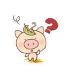 Dumpling Pig (daily words)（個別スタンプ：31）