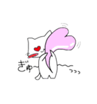 しろネコ むー太。（個別スタンプ：22）