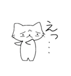 しろネコ むー太。（個別スタンプ：30）