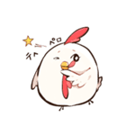 ニワトリ、そしてヒヨコ（個別スタンプ：5）