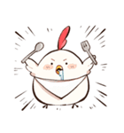 ニワトリ、そしてヒヨコ（個別スタンプ：23）