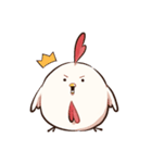 ニワトリ、そしてヒヨコ（個別スタンプ：32）