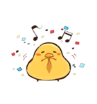 ニワトリ、そしてヒヨコ（個別スタンプ：36）