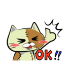 ぬいネコ。（個別スタンプ：9）