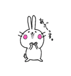 うさぎのしろろ（個別スタンプ：6）
