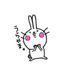 うさぎのしろろ（個別スタンプ：9）