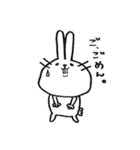 うさぎのしろろ（個別スタンプ：13）