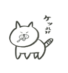 筆ペン もへねこ（個別スタンプ：25）