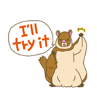 Flying squirrel（個別スタンプ：15）