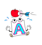 ABCカード☆えいじ君（個別スタンプ：1）