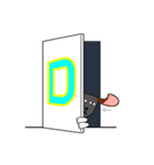 ABCカード☆えいじ君（個別スタンプ：4）