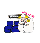 Sheep Qoo（個別スタンプ：4）