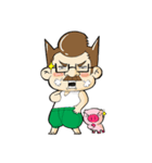 Uncle Auud with Lovely Pink（個別スタンプ：23）