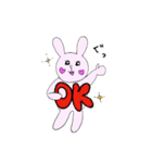 うさぎのうさみん（個別スタンプ：1）