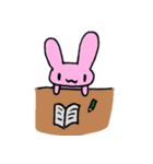 桃色うさぎの日常（個別スタンプ：15）