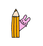 桃色うさぎの日常（個別スタンプ：22）
