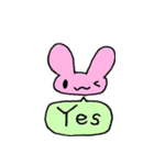 桃色うさぎの日常（個別スタンプ：25）