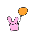 桃色うさぎの日常（個別スタンプ：40）