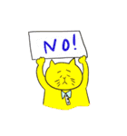ねこの基本スタンプ（個別スタンプ：17）