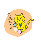 ねこの基本スタンプ（個別スタンプ：18）