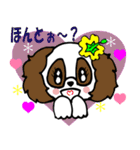 Lovely Puppy Vol.3 陽気なコッカちゃん（個別スタンプ：3）